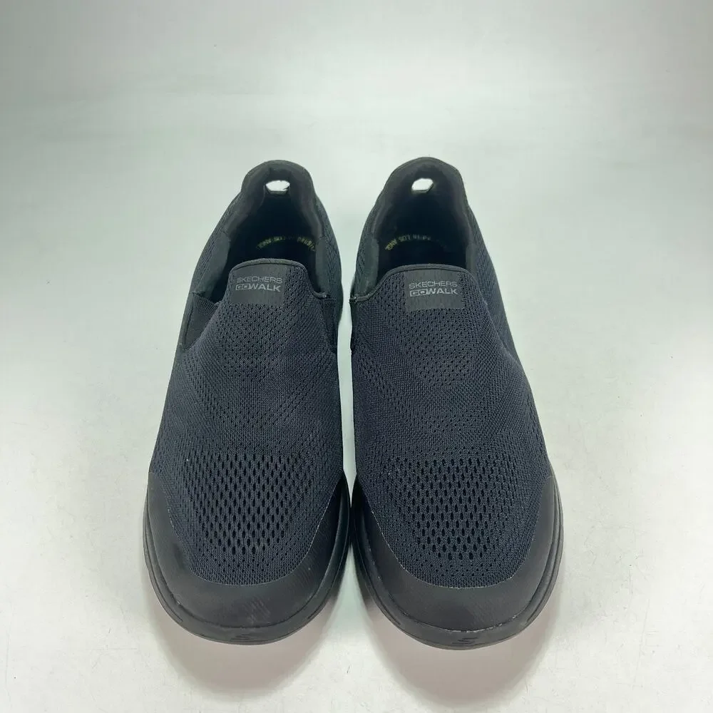 Skechers Go Walk 5 Apprize Black Comfort Walking Slip On Shoes 216039 Mens Sz 11
